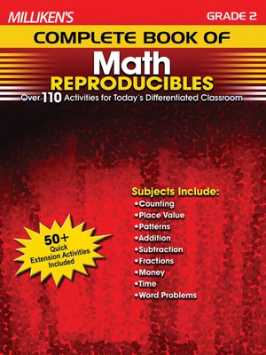 cover image of Milliken's Complete Book of Math Reproducibles - Grade 2